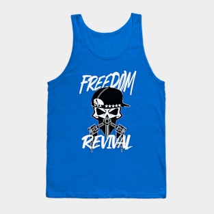 Freedom Revival Ride or Die Skull Fathers Day Shirt Tank Top